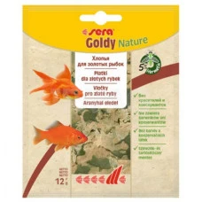 Корм для золотых рыб Sera Goldy Nature в хлопьях 12 г 0023201