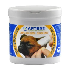 Салфетки на палец для ухода за ушами собак Artero Finger Ear Wipes 50 шт H687