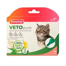 Капли против внешних паразитов для котят Beaphar Veto pure ЦЕНА ЗА 1 ШТ 15615