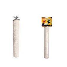 Жердка для птахів Flamingo Perch Calcium з кальцієм для гігієни дзьоба та кігтів 25.8х4 см