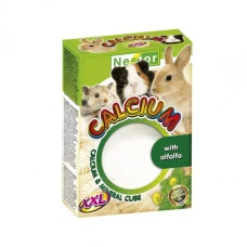 Минеральный камень для грызунов Nestor Calcium XXL с люцерной 100 г 0608/OGW-XLL