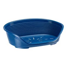 Пластиковый лежак для собак и котов Ferplast Siesta Deluxe 8 синий 82х59.5х25 см 70208914