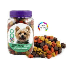 Лакомство для собак Fine Dog Small Hearts Soft Mix 280 г 1745