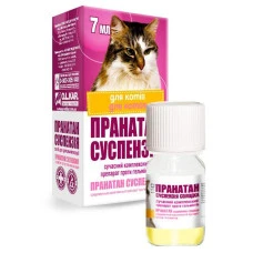 Суспензія проти внутрішніх паразитів для котів O.L.KAR Пранатан 7 мл 07599