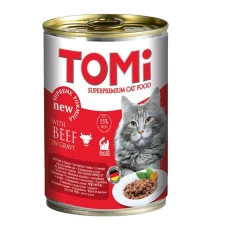 Влажный корм для котов TOMi Говядина 400 г 157046