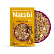 Вологий корм для собак Gosbi Natsbi Steamed Chicken з куркою 500 г 8436566804905