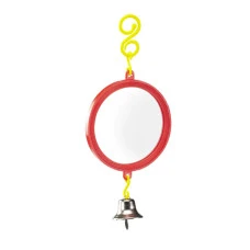 Зеркало для птиц Ferplast Mirror PA 4212 круг красный 8х15.5 см 84212799