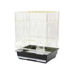 Клітка для птахів ZK A405 Gold коричнева 35х28х46 см