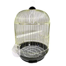 Клітка для птахів ZK 309 Gold чорна 33х53 см