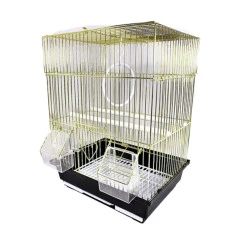 Клітка для птахів ZK A105 Gold коричнева 30х23х39 см