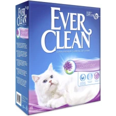 Наполнитель для кошачьего туалета  Ever Clean Lavander с ароматом лаванды 6 л 123455