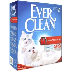 Наполнитель для кошачьего туалета Ever Clean Multiple Cat максимальный контроль над запахом 6 л 123452