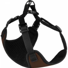 Шлея для собак Barksi Sport неопрен 3D сетка коричневая A: 20 B: 28-33 7306Б/Т