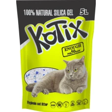 Наповнювач для котячого туалету Kotix силікагелевий 5 л KN7585