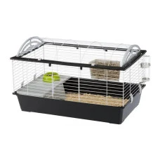 Клітка для кроликів та морських свинок Ferplast Casita 100 чорна 95х57х56 см 57066170