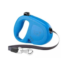 Поводок-рулетка для собак Ferplast Flippy One Tape M до 25 кг голубая лента 5 м 75093225