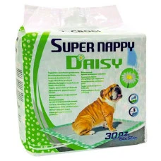 Пелюшки для собак Croci Super Nappy Daisy з ароматом ромашки 84 x 57 30 шт. c6028313 ЦІНА ЗА 1 ШТ