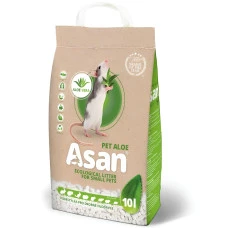 Целюлозний наповнювач для гризунів Asan Pet Pure Aloe 10 л 03533