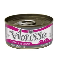 Влажный корм для котов Vibrisse tuna and crab тунец и краб 140 г C1018360