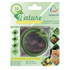 Протипаразитарний нашийник для котів Healthy Pet Nature зелений 35 см 103275