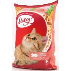 Сухой корм для котов Мяу с кроликом 11 кг B1240702