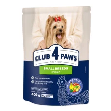 Сухий корм для собак малих порід Club 4 Paws 400 г B4510611