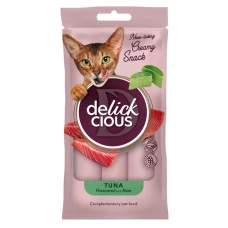 Жидкое лакомство для котов Delickcious с тунцом и алое 60 г D6251104
