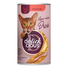 Влажный корм для котов Delickcious Напиток с курицей 140 г D6251201