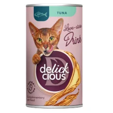 Влажный корм для котов Delickcious Напиток с тунцом 140 г D6251203