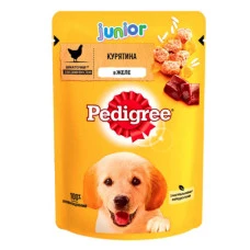 Влажный корм для щенков Pedigree Junior с курицей и рисом 100 г 017247