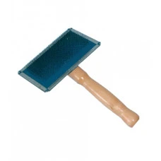 Пуходерка для собак та котів Croci Vanity дерев'яна велика 11.5х5.5 см C6BI0136