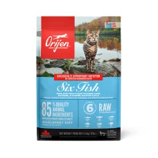 Сухой корм для котят и котов Orijen Six Fish Cat & Kitten с рыбой 5.4 кг о28154