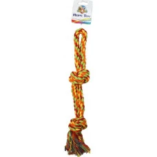 Игрушка для собак Croci канат-грейфер с петлей и узлами 38 см C6098320