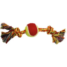 Игрушка для собак Croci Rope toy канат-грейфер с мячиком для собак 30.5 см C6098318