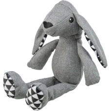 Игрушка для собак Trixie зайчик тканевый серый 39 см TX-36088