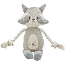 Игрушка для собак Trixie енот плюшевый серый 33 см TX-36155