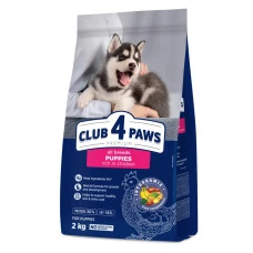 Сухий корм для цуценят всіх порід Club 4 Paws з куркою 2 кг B4540111