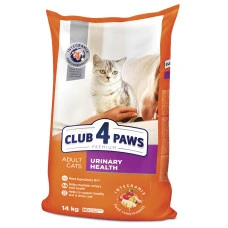 Сухой корм для котов Club 4 Paws Urinary для профилактики мочекаменной болезни с курицей 14 кг B4630601