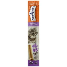 Ласощі для котів Club 4 Paws Adult Premium паличка з м'яса ягняти та індички 5 г 