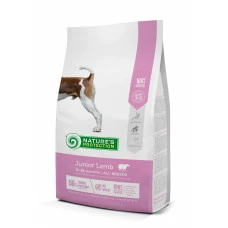 Сухой корм для щенков всех пород Nature's Protection Junior All Breeds Lamb с ягненком 7.5 кг