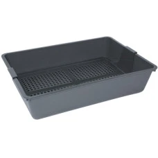 Туалет для котов с сеткой Savic Cat Tray серый 41.5х25.5х10 см 0223