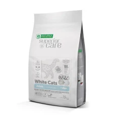 Сухий корм для котов с белой шерстью Nature's Protection Superior Care White Cats Grain Free с сельдью 1.5 кг
