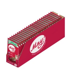 Влажный корм для котят Мяу с курицей упаковка 85 г x 24 шт B2241201