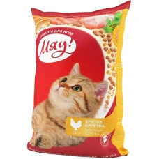 Сухой корм для котов Мяу с курицей 11 кг B1240302
