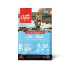 Сухой корм для котят и котов Orijen Six Fish Cat & Kitten с рыбой 340 г o28134