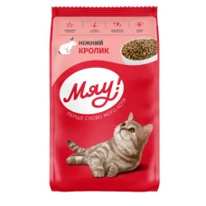 Сухой корм для котов Мяу с кроликом 2 кг B1270701