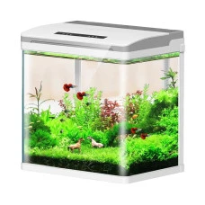 Аквариум SunSun HRX-300 c электронным управлением белый 13 л 29х20х30.5 см