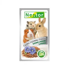 Витаминная смесь для грызунов NESTOR Funktional Gryzon Siemie Lniane семена льна 20 г 2626/FFG-SIE