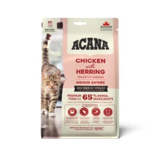 Сухой корм для котов Acana Indoor Entree Cat с курицей сельдью и индейкой 4.5 кг a71451