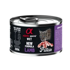 Влажный корм для котов Alpha Spirit Lamb for Adult Cat с ягненком 200 г as311278